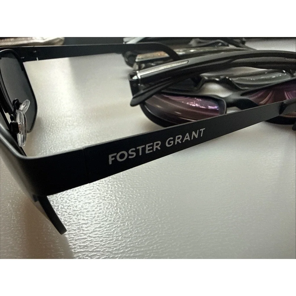 Lot of 5 pairs Mens authentic Foster Grant Sunglasses HOT black frames Limited